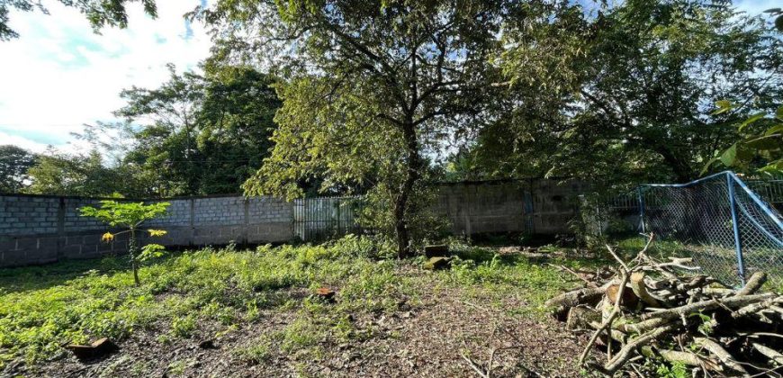 Terreno en Venta en Los Limones, Boaco – Amplio, Seguro y Listo para Construir