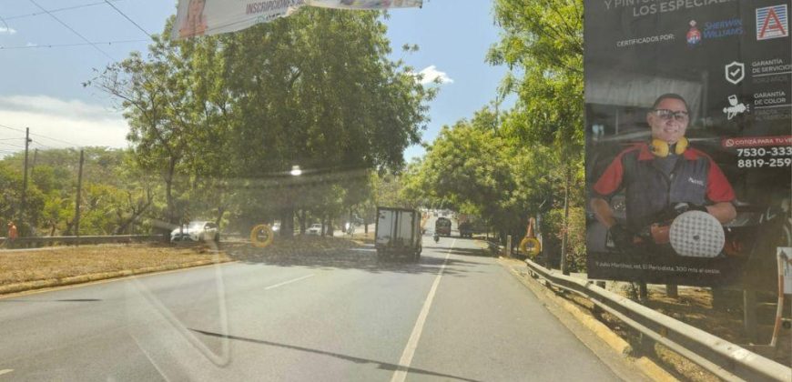 Se Vende Terreno Comercial Km 13.9 Carretera Masaya